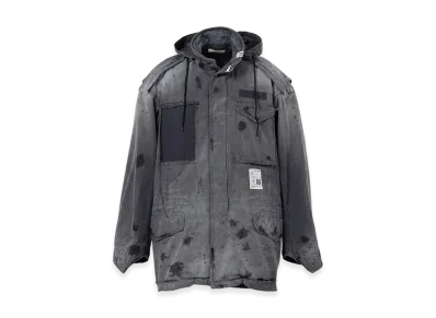 Maison MIHARA YASUHIRO Distressed Field Jacket "Black"