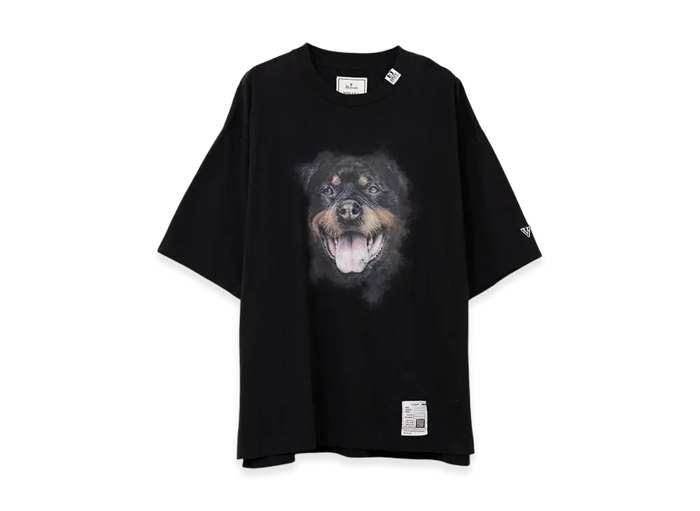 Maison MIHARA YASUHIRO Dog Printed T-Shirt "Black"