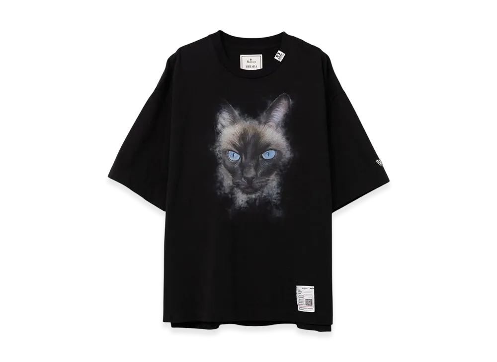 Maison MIHARA YASUHIRO Cat Printed T-Shirt "Black"