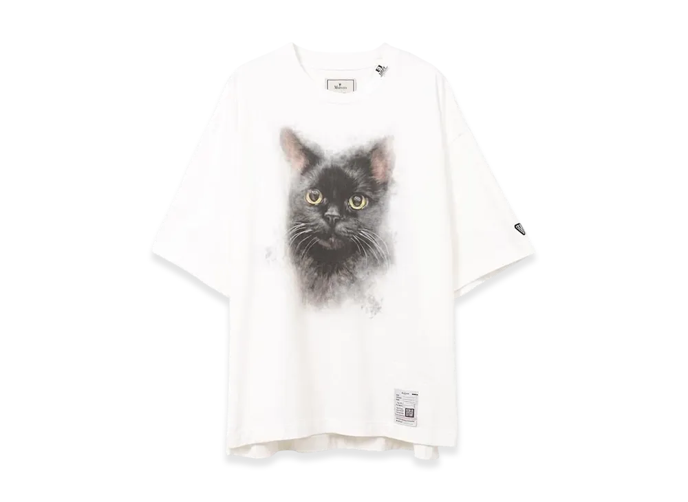 Maison MIHARA YASUHIRO Cat Printed T-Shirt "White"
