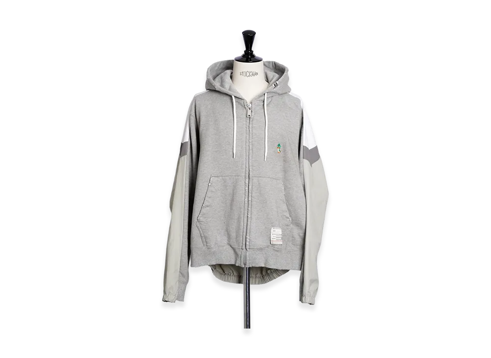 Maison MIHARA YASUHIRO Track Jacket Combined Parka "Gray"