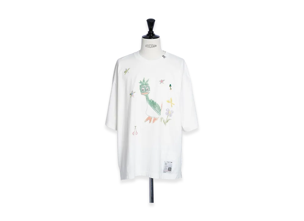 Maison MIHARA YASUHIRO Leon Kids Doodle Tee "White"