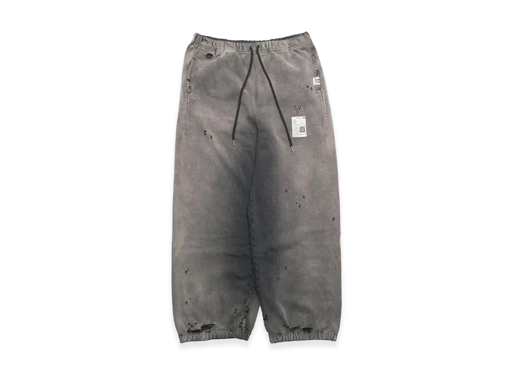 Maison MIHARA YASUHIRO Sun Faded Like Sweat Pants "Black"