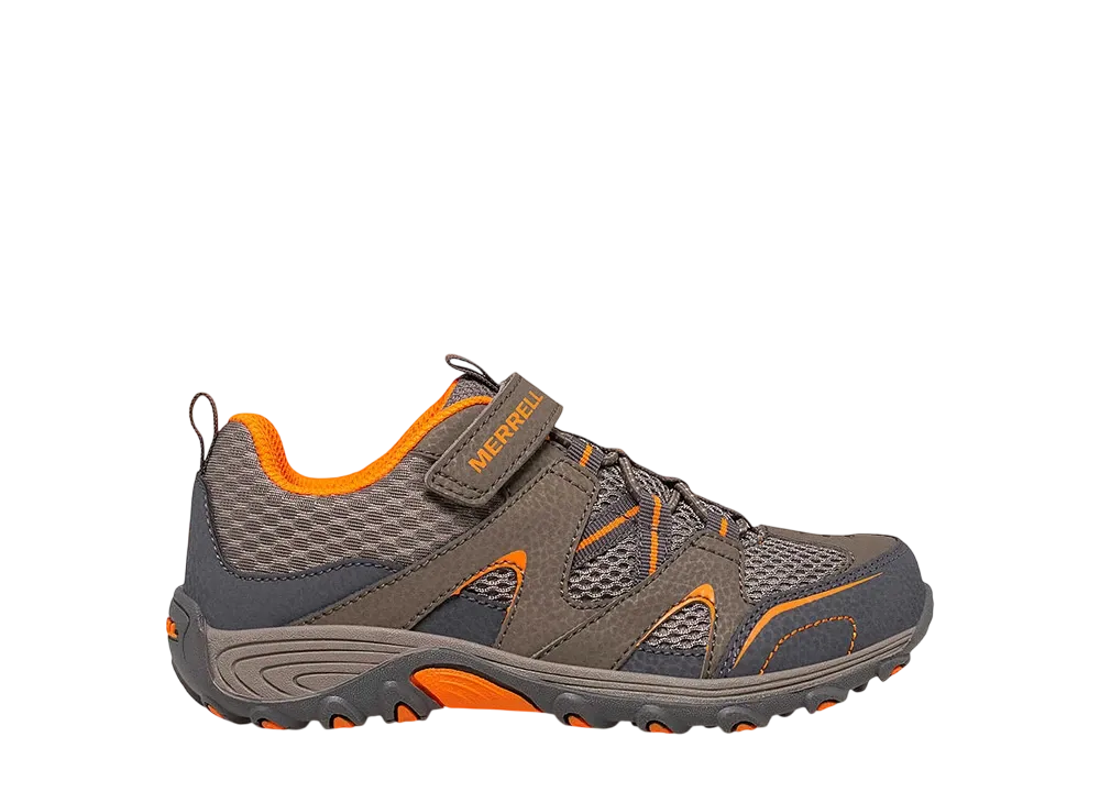MERRELL Big Kids Trail Chaser "Gunsmoke/Orange"