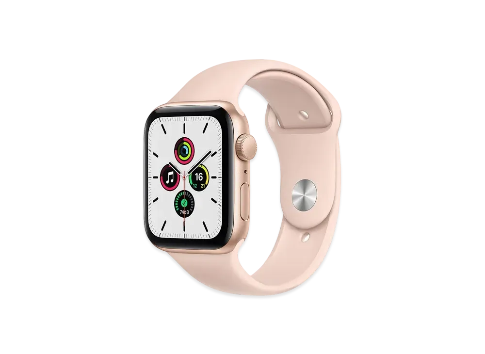 Apple Watch SE (GPS Model) 44mm Gold Aluminiumcase Pink Sand Sportsband Regular "Pink" MYDR2JA