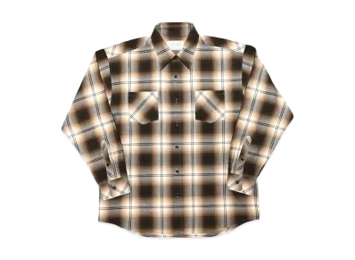 MIYAGIHIDETAKA Rafu001 Standard Shirt "Brown"