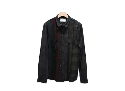 MIYAGIHIDETAKA Rafu030 (1) Blackdye Remake Shirt "Blackdye"