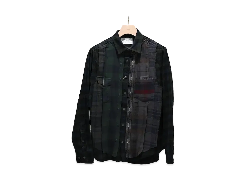 MIYAGIHIDETAKA Rafu030 (2) Blackdye Remake Shirt "Blackdye"