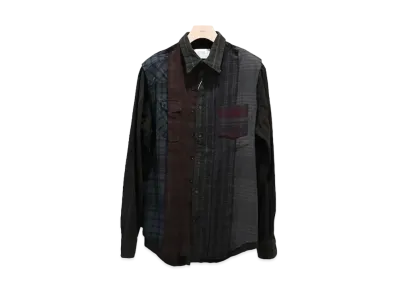 MIYAGIHIDETAKA Rafu030 (4) Blackdye Remake Shirt "Blackdye"