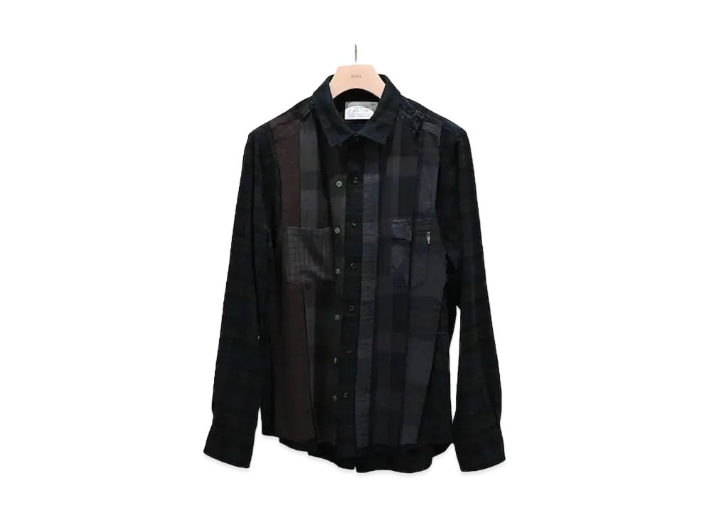 MIYAGIHIDETAKA Rafu030 (5) Blackdye Remake Shirt "Blackdye"
