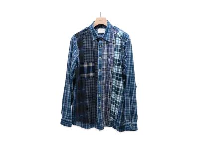MIYAGIHIDETAKA Rafu030 (2) Blue Remake Shirt "Blue"