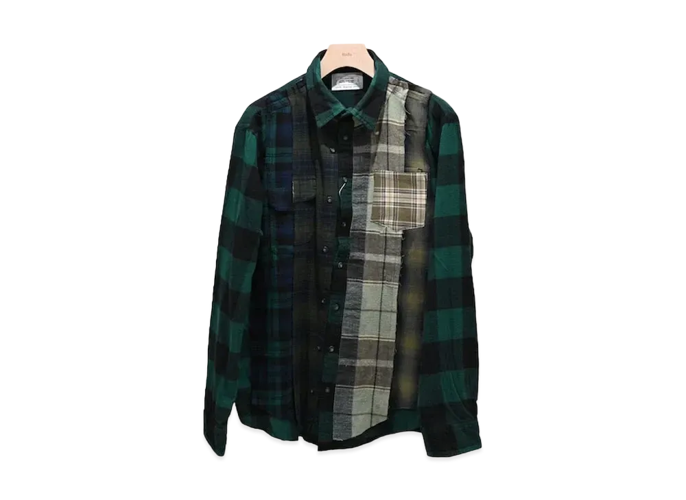MIYAGIHIDETAKA Rafu030 (1) Green Remake Shirt "Green"