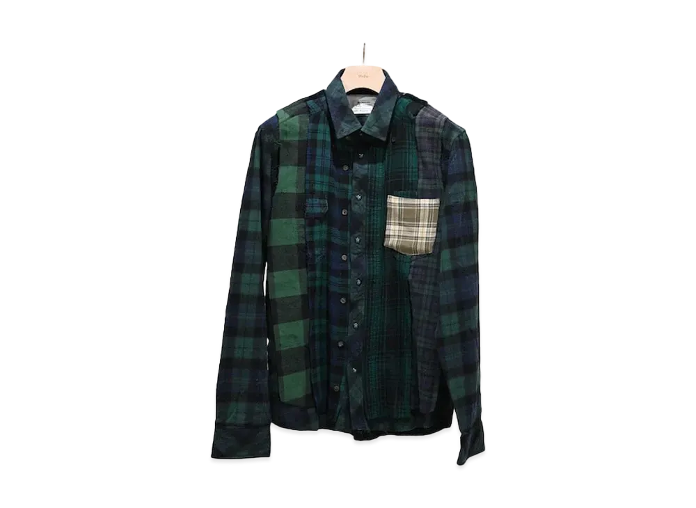 MIYAGIHIDETAKA Rafu030 (2) Green Remake Shirt "Green"