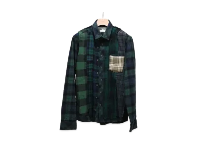 MIYAGIHIDETAKA Rafu030 (2) Green Remake Shirt "Green"