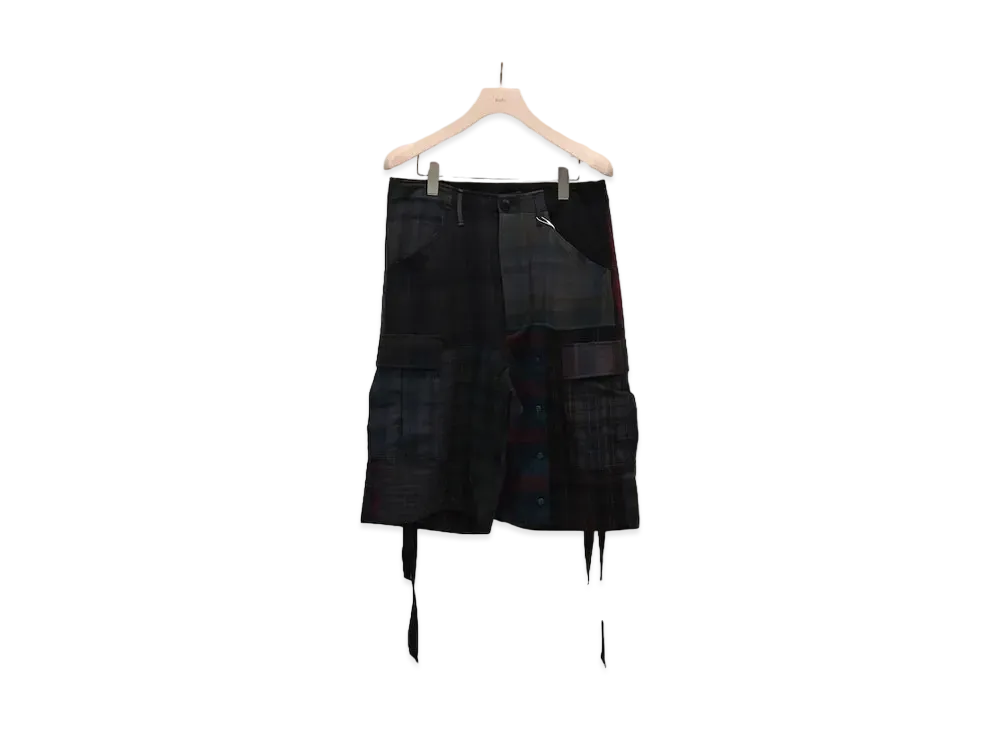 MIYAGIHIDETAKA (1) Rafu031 Remake Short Pants "Black"