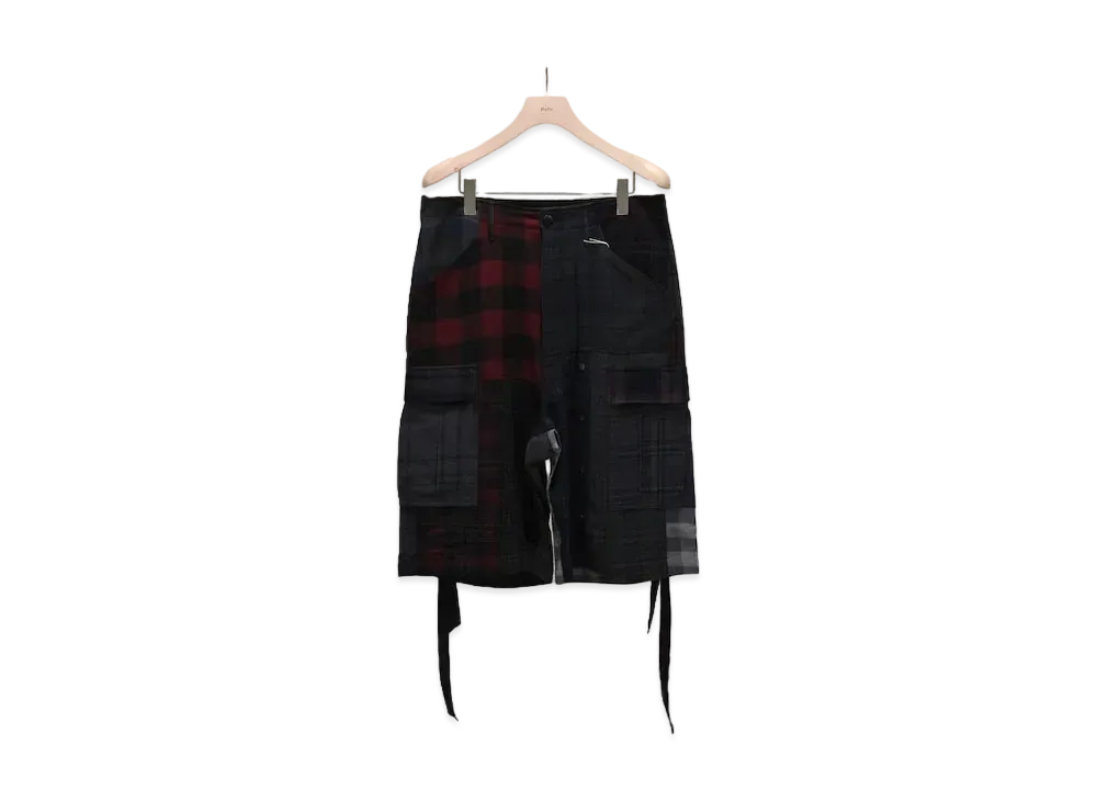 MIYAGIHIDETAKA (2) Rafu031 Remake Short Pants "Black"