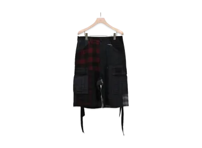 MIYAGIHIDETAKA (2) Rafu031 Remake Short Pants "Black"