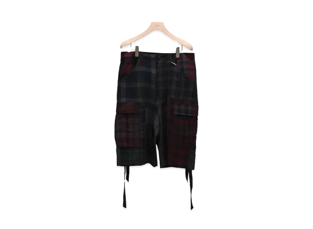MIYAGIHIDETAKA (3) Rafu031 Remake Short Pants "Black"