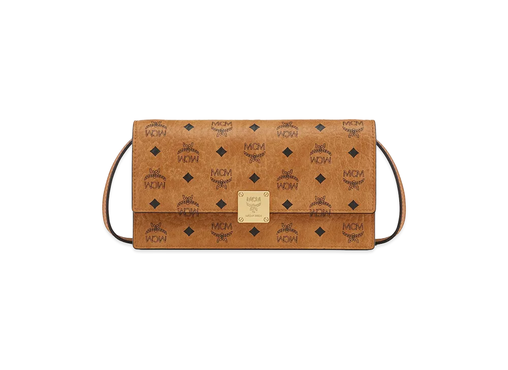 MCM Women's 'Aren' Wallet on Chain "Brown"