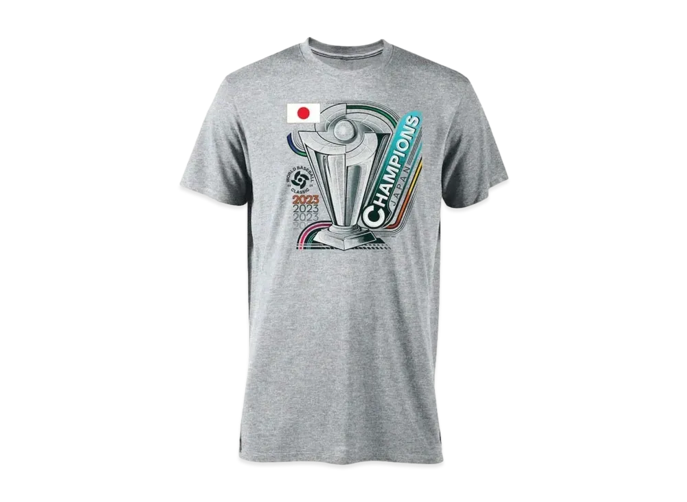 MIZUNO 2023WBC Commemorating the Victory Authentic T-Shirt "Gray"