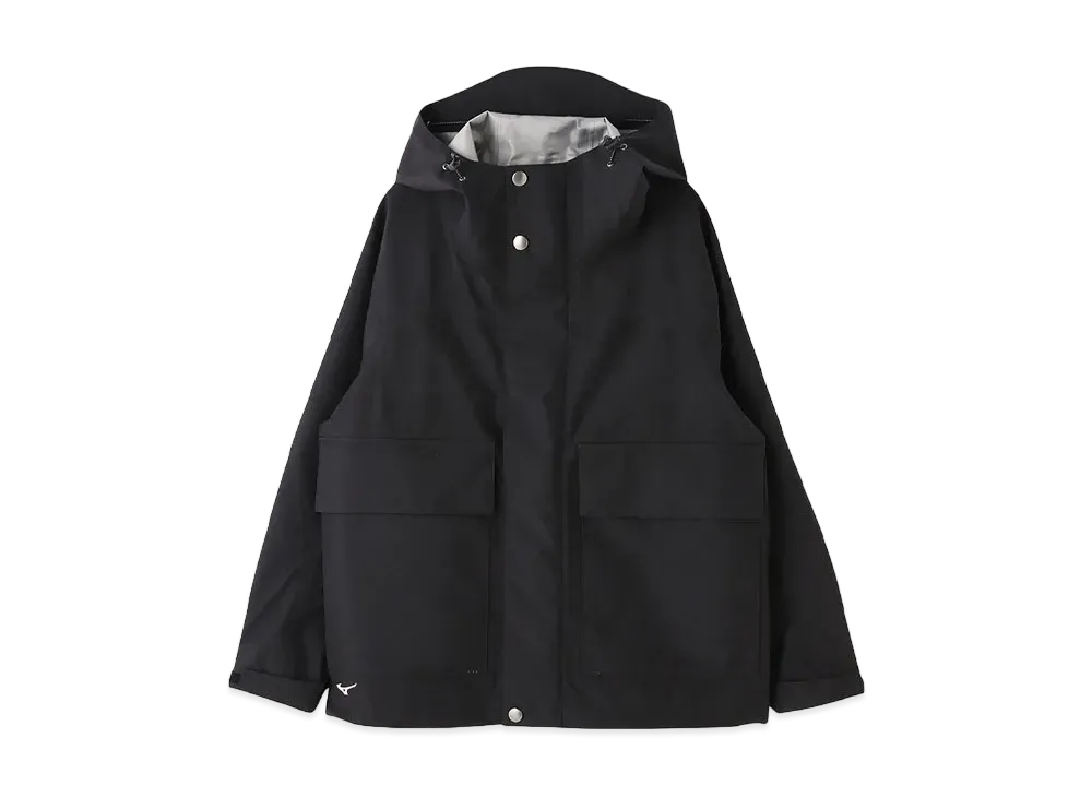 MIZUNO For Margaret Howell Gore-Tex Jacket [Men's] "Black"