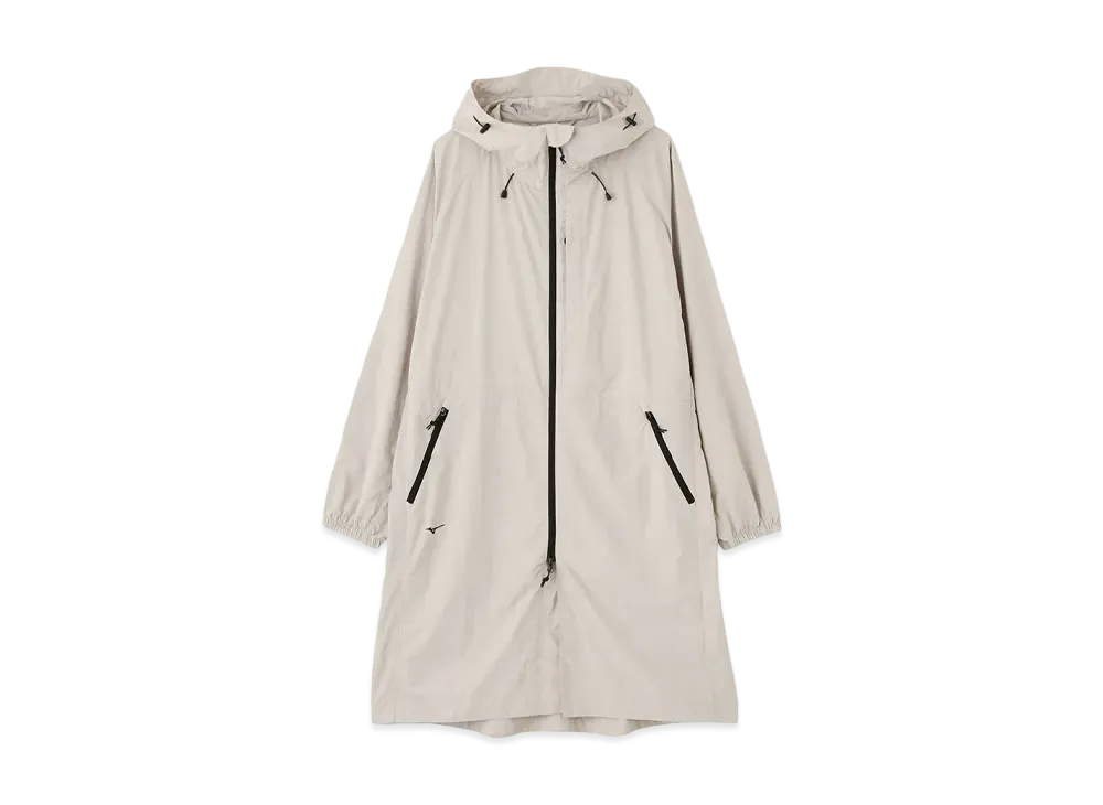 MIZUNO For Margaret Howell Water Reparent Taslan Nylon Coat [Men's] "L.T.Stone"