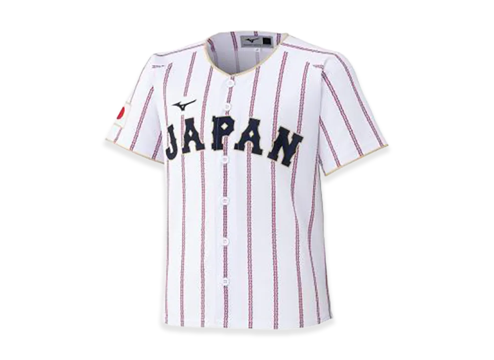 MIZUNO 2026WBC Junior Printed Uniform (Home) "White"