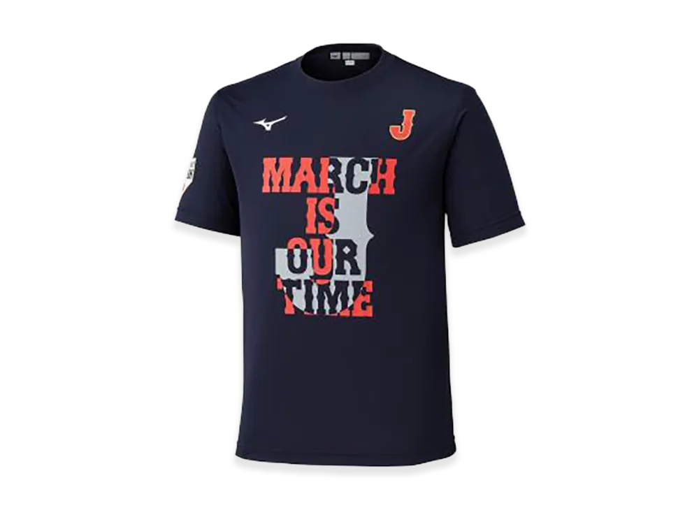MIZUNO 2026WBC Replica Tee A "Navy"