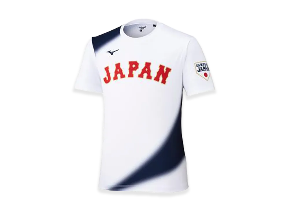 MIZUNO 2026WBC Samurai Japan Replica Tee "White"