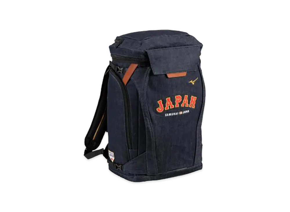 MIZUNO 2026WBC Samurai Japan Authentic Backpack (53L) "Black"