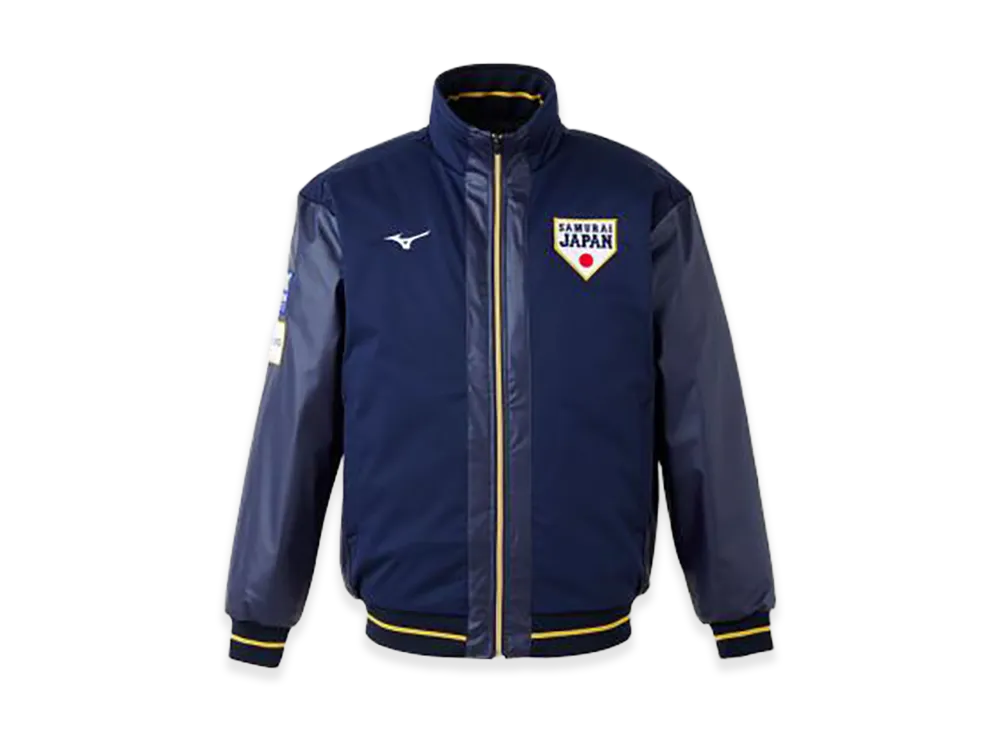 MIZUNO 2026WBC Samurai Japan Authentic Ground Coat "Navy"