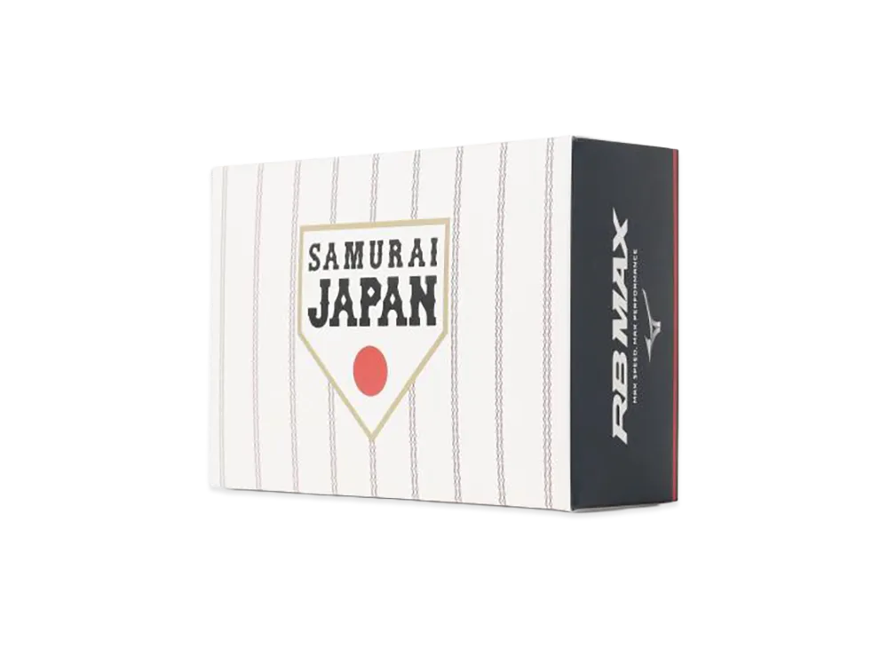 MIZUNO 2026WBC Samurai Japan RB MAX (6-Pack) "White"