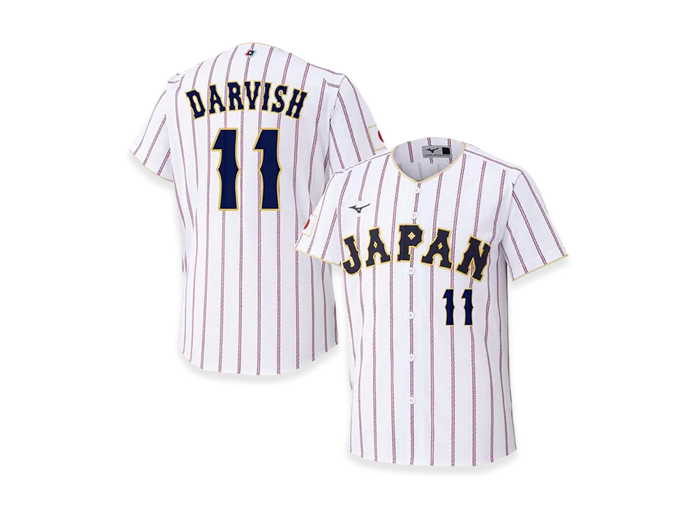 MIZUNO 2026WBC Yu Darvish 11 Replica Uniform (Home) "White"