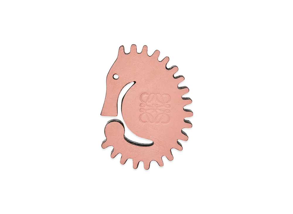 LOEWE Seahorse Dice "Blossom/Tan"