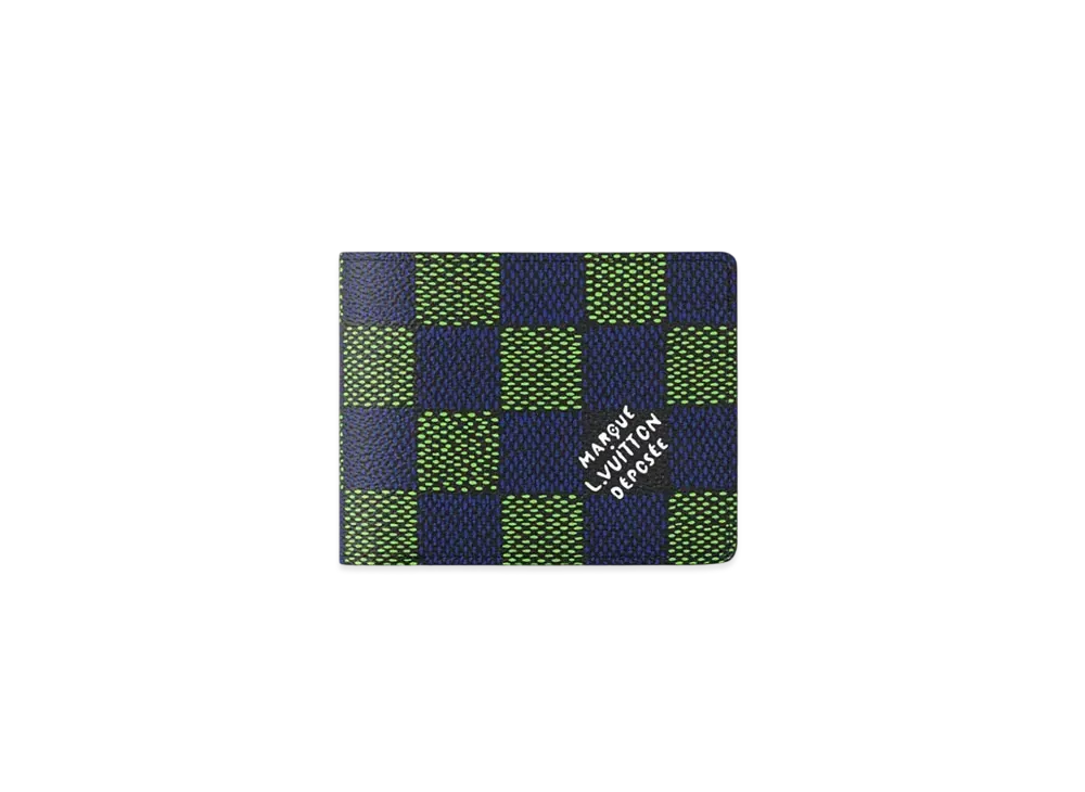 Louis Vuitton Multiple Wallet Damier Heritage "Blue Veil"