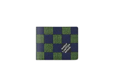 Louis Vuitton Multiple Wallet Damier Heritage "Blue Veil"