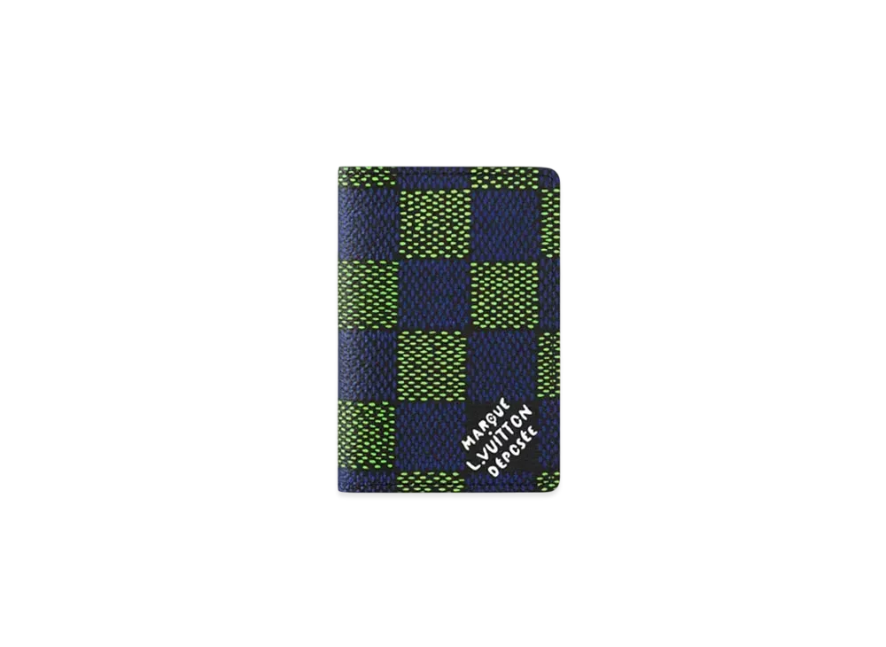 Louis Vuitton Pocket Organizer Damier Heritage "Blue Veil"
