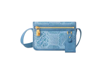 Louis Vuitton Bosphore Wearable Wallet "Denim Blue"