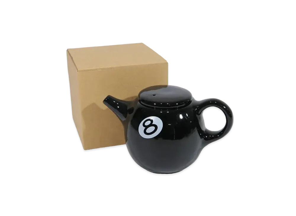 Stussy 8 Ball Teapot "Black"