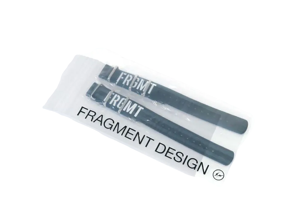 FRAGMENT AW Band Nato Type Strap Set (Apple Watch 38mm) "Black/Stripe"