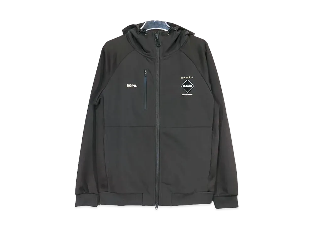 エフシーレアルブリストル 23AW PDK ハイブリッドパーカー "ブラック"