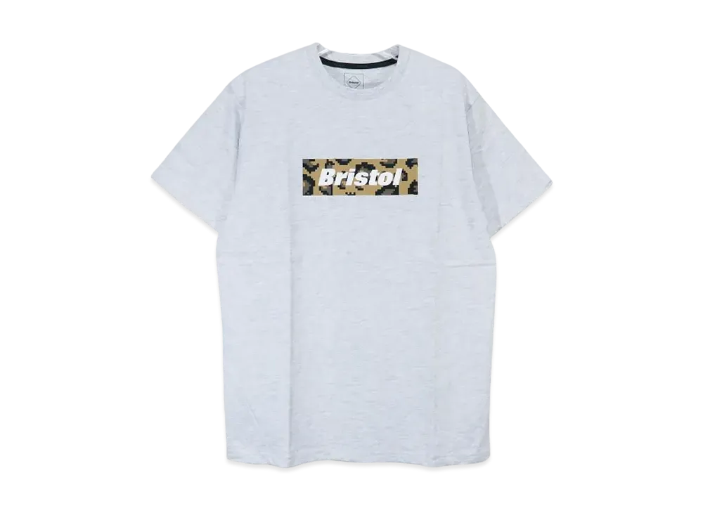 F.C.Real Bristol 23SS Box Logo Tee "Grey"