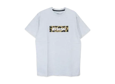 F.C.Real Bristol 23SS Box Logo Tee "Grey"