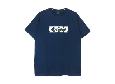 F.C.Real Bristol 23SS Box Logo Tee "Navy"