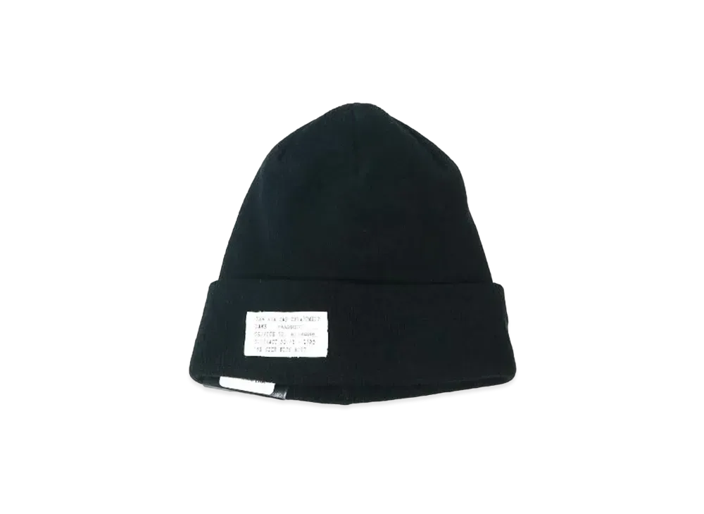 NEW ERA s Fragment Design Basic Cuff Knit "Black"