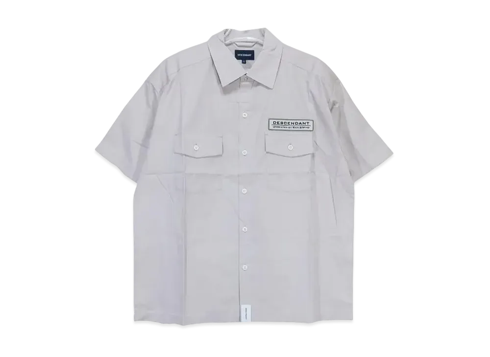 DESCENDANT 22SS Prop SS Shirt Standard Og "Grey"