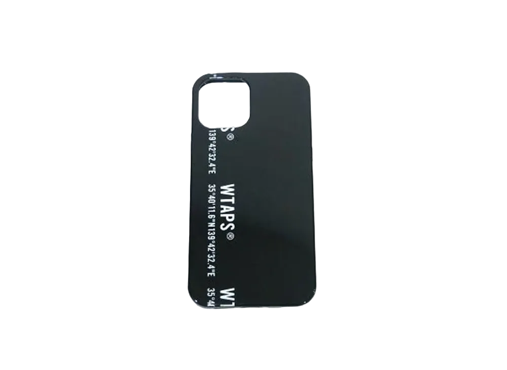 WTAPS 21SS Bumper/Iphone Case/Tpu (Iphone 12&Iphone 12 Pro) "Black"