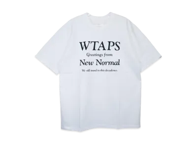WTAPS 20SS New Normal SS Tee "White"