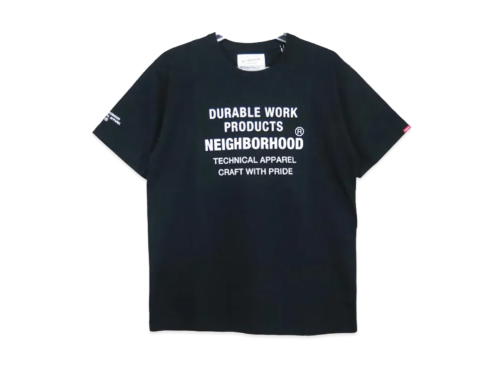 NEIGHBORHOOD 13SS Durable Work/C-Tee.Ss "Black"