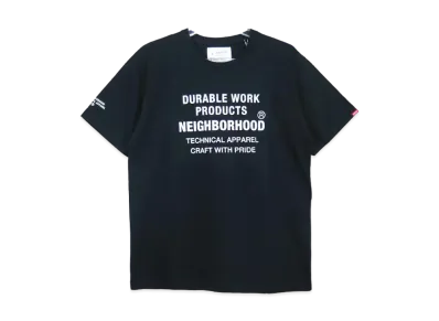 NEIGHBORHOOD 13SS Durable Work/C-Tee.Ss "Black"